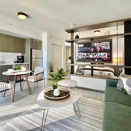 Luxury Studio Apartment By Monarch Downtown-Port Of Miami